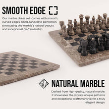 Load image into Gallery viewer,  Chess board, chess set, marble chess set