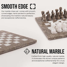 Load image into Gallery viewer,  Chess board, chess set, marble chess set