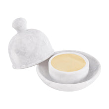 Load image into Gallery viewer, Fancy Marble Butter Dish - Butter Crock
