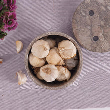Load image into Gallery viewer, Marble Handcrafted Garlic Keepers Natural Marble Garlic Storage Jar Garlic Container for Counter