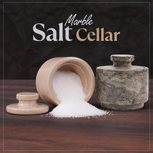 Load image into Gallery viewer, Stylish Marble Salt Cellar (Set of 2), Trinket Box Kitchen Décor Salt Pepper Bowls