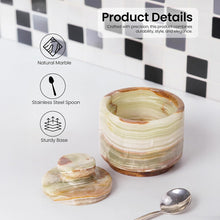 Load image into Gallery viewer, Salt Cellar Set of 2 with Spoon Premium Kitchen Tabletop Salt & Spice Accessory