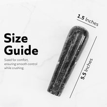 Load image into Gallery viewer, Marble Pestle for Grinding Spices, Herbs & Garlic Durable Kitchen Tool