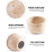 Load image into Gallery viewer, Marble Handcrafted Garlic Keepers Natural Marble Garlic Storage Jar Garlic Container for Counter
