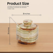 Load image into Gallery viewer, Salt Cellar Set of 2 with Spoon Premium Kitchen Tabletop Salt & Spice Accessory