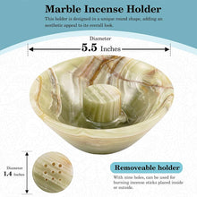 Load image into Gallery viewer, Radicaln Marble Incense palo Santo Holder Easily Grab Incense- Incense Burner for Home décor