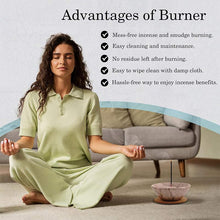 Load image into Gallery viewer, Radicaln Marble Incense palo Santo Holder Easily Grab Incense- Incense Burner for Home décor