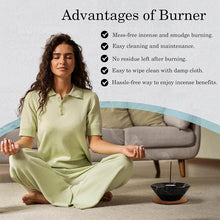 Load image into Gallery viewer, Radicaln Marble Incense palo Santo Holder Easily Grab Incense- Incense Burner for Home décor