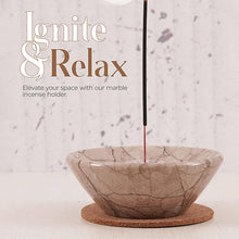 Load image into Gallery viewer, Radicaln Marble Incense palo Santo Holder Easily Grab Incense- Incense Burner for Home décor