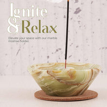 Load image into Gallery viewer, Radicaln Marble Incense palo Santo Holder Easily Grab Incense- Incense Burner for Home décor