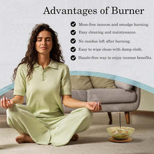 Load image into Gallery viewer, Radicaln Marble Incense palo Santo Holder Easily Grab Incense- Incense Burner for Home décor