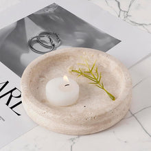 Load image into Gallery viewer, Radicaln Jewelry Tray Marble Earring Holder Organizer - Perfume Tray Storage Container