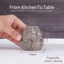 Load image into Gallery viewer, Salt and Pepper Egg Shape Set Of 2