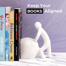 Load image into Gallery viewer, stoneman bookends, decorative bookends, marble bookends