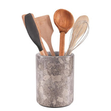 Load image into Gallery viewer, Marble Utensil Holder - Home Accessories