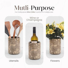 Load image into Gallery viewer, Marble Champagne Wine Chiller