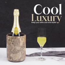 Load image into Gallery viewer, Marble Champagne Wine Chiller