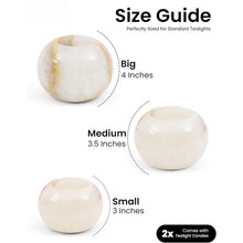 Load image into Gallery viewer, Set of 3 Tealight Candle holder