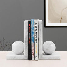 Load image into Gallery viewer, bookends, marble bookends, decorative bookends