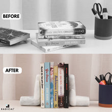 Load image into Gallery viewer, bookends, marble bookends, decorative bookends