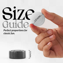 Load image into Gallery viewer, White and Black Handmade 15 Inches Marble Tournament Checkers Set