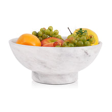 Load image into Gallery viewer, serving bowl, decorative bowl , marble fruit bowl