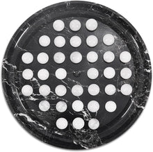 Load image into Gallery viewer, Peg Solitaire 10” Marble Puzzle Game, Marble Peg Solitaire Board Game, Marble Solitaire Puzzle