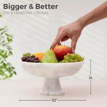 Load image into Gallery viewer, fruit bowl, marble fruit bowl, kitchen counter top