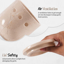 Load image into Gallery viewer, garlic storage, garlic container , garlic holder