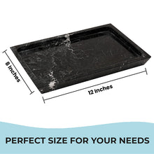 Load image into Gallery viewer, Fancy Marble Rectangular Tray - Serving Tray