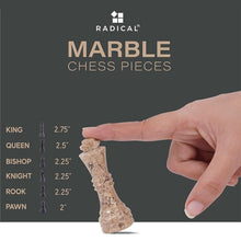 Load image into Gallery viewer, marble chess set- Chess set
