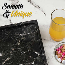Load image into Gallery viewer, marble serving tray, bathroom tray, coffee table tray, decorative tray