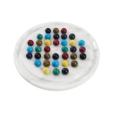 Load image into Gallery viewer, marble solitaire, peg solitaire, marble peg solitaire