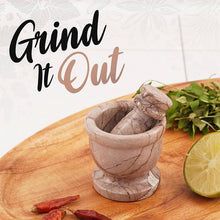 Load image into Gallery viewer, motar and pestle-cusher- motar pestle