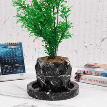 Load image into Gallery viewer, planter, indoor planter, marble planter, home decor