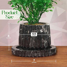 Load image into Gallery viewer, planter, indoor planter, marble planter, home decor