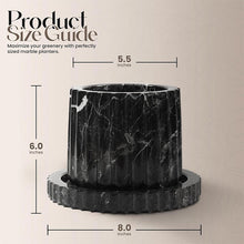 Load image into Gallery viewer, planter, indoor planter, marble planter, home decor