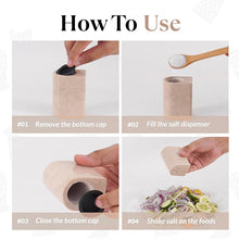 Load image into Gallery viewer, salt and pepper , salt and pepper shakers , tableware