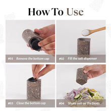 Load image into Gallery viewer, salt and pepper , salt and pepper shakers , tableware