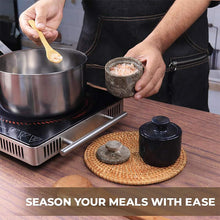 Load image into Gallery viewer, salt_cellar_with_lid_kitchen_counter_decor