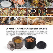 Load image into Gallery viewer, salt_cellar_with_lid_kitchen_counter_decor