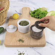 Load image into Gallery viewer, salt_cellar_with_lid_kitchen_counter_decor