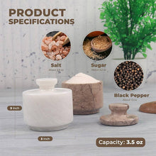 Load image into Gallery viewer, salt_cellar_with_lid_kitchen_counter_decor