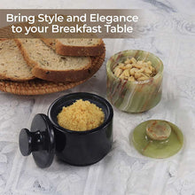 Load image into Gallery viewer, salt_cellar_with_lid_kitchen_counter_decor