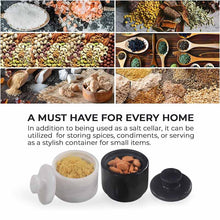 Load image into Gallery viewer, salt_cellar_with_lid_kitchen_counter_decor