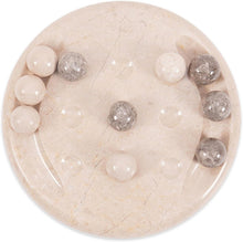 Load image into Gallery viewer, Marble Tic Tac Toe Game Set Handmade Strategy Board Games for Coffee Table Decor