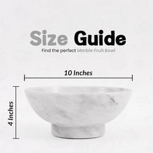 Load image into Gallery viewer, serving bowl, decorative bowl , marble fruit bowl