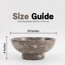 Load image into Gallery viewer, serving bowl, decorative bowl , marble fruit bowl