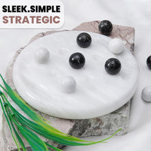 Load image into Gallery viewer, Marble Tic Tac Toe Game Set Handmade Strategy Board Games for Coffee Table Decor