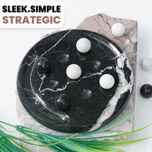 Load image into Gallery viewer, Marble Tic Tac Toe Game Set Handmade Strategy Board Games for Coffee Table Decor